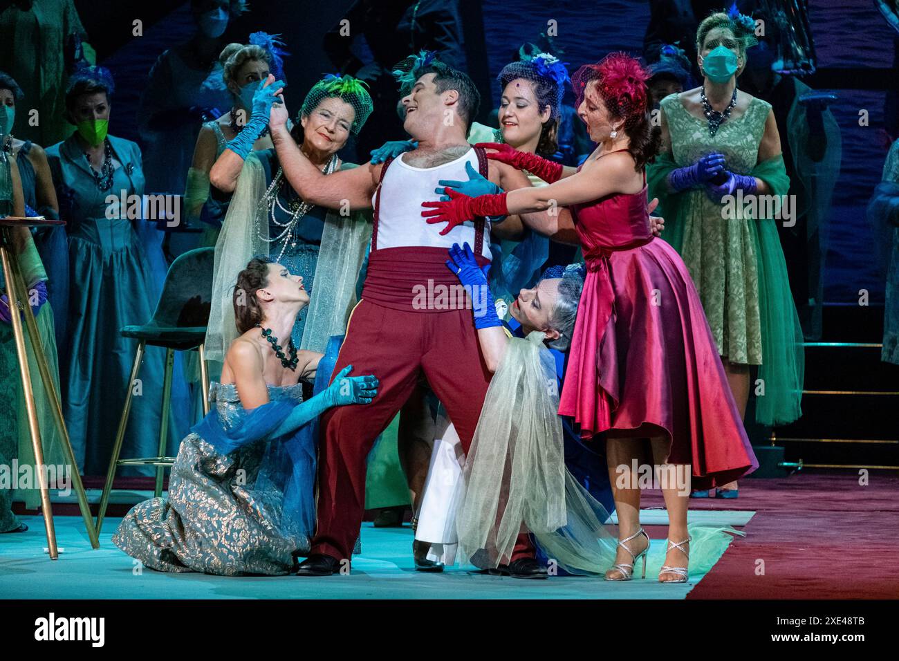 Opera L'elisir d'amore Stockfoto