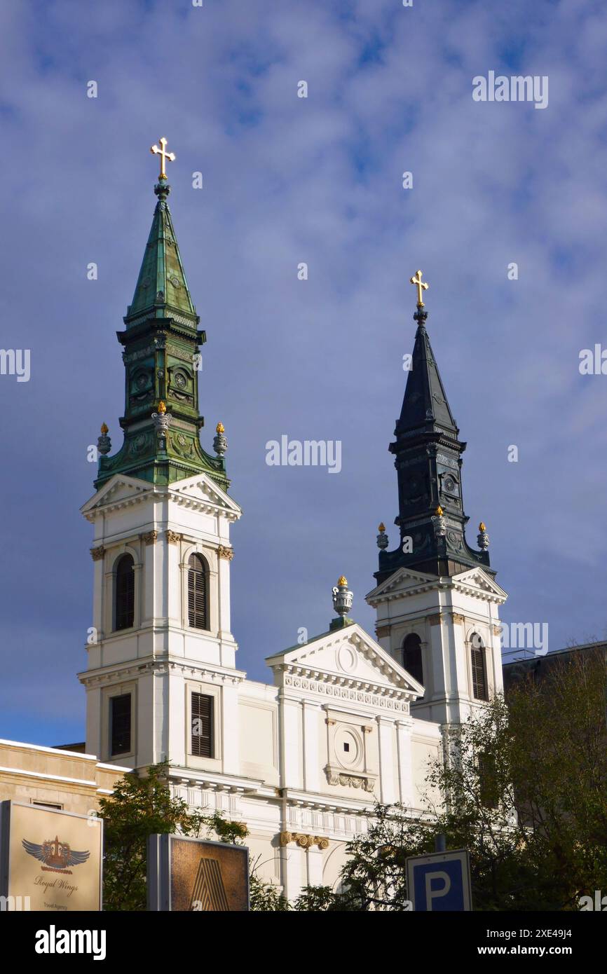 Mariä Himmelfahrt-Kathedrale in Budapest, Ungarn Stockfoto