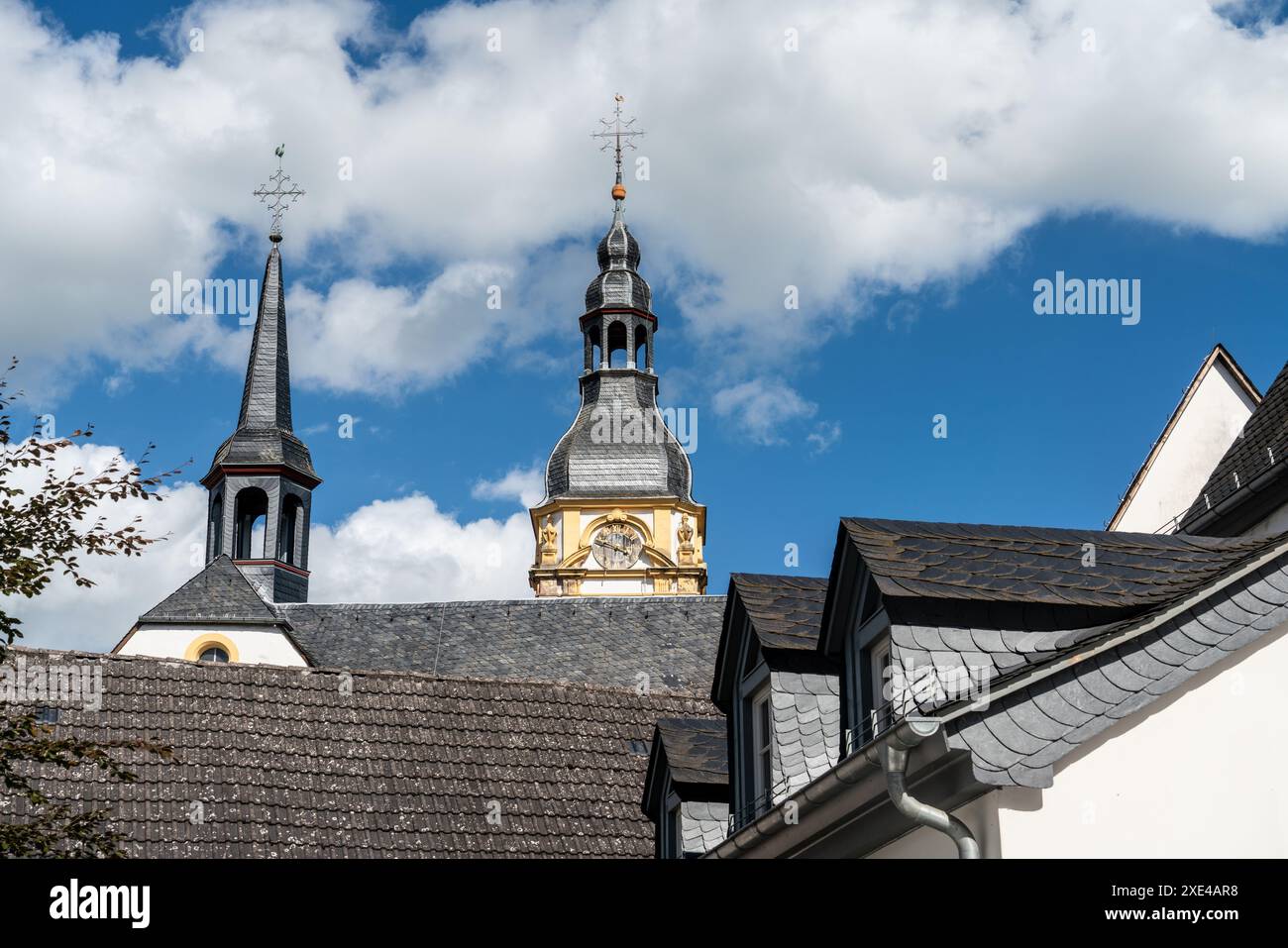 Altstadt von Meisenheim an der Glan Stockfoto