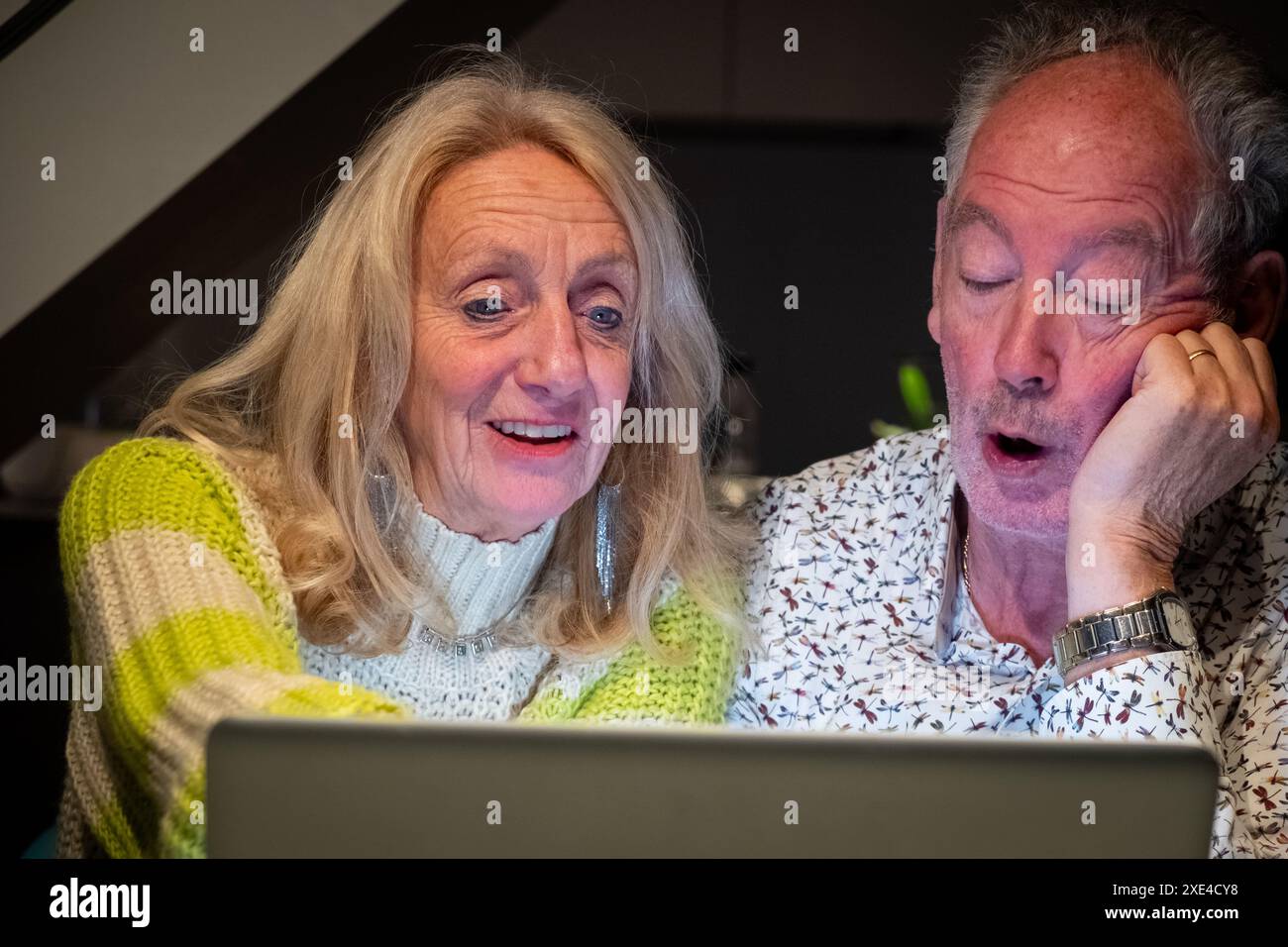 Goldene Jahre der digitalen Erkundung Stockfoto