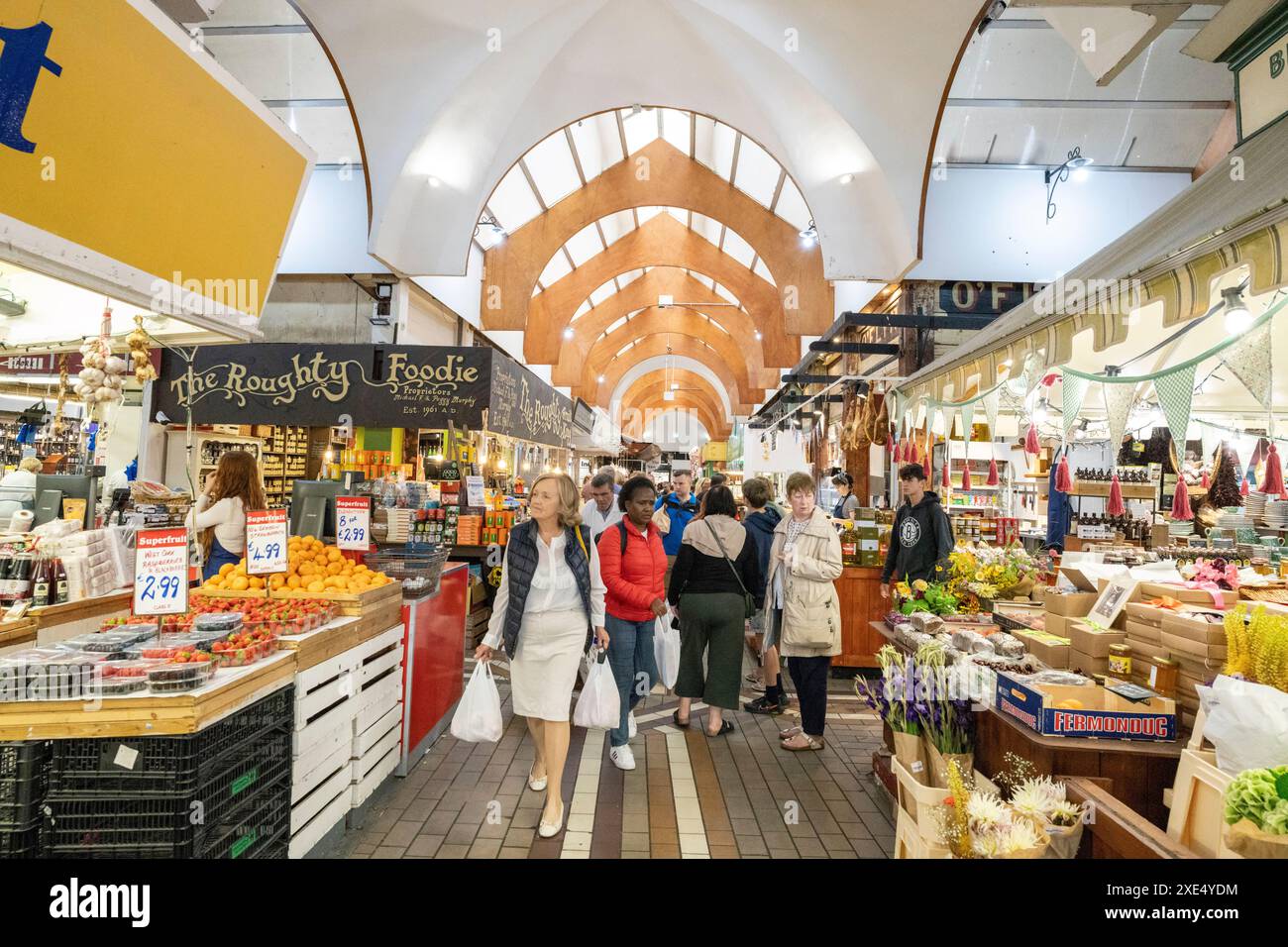 Englischen Markt Stockfoto