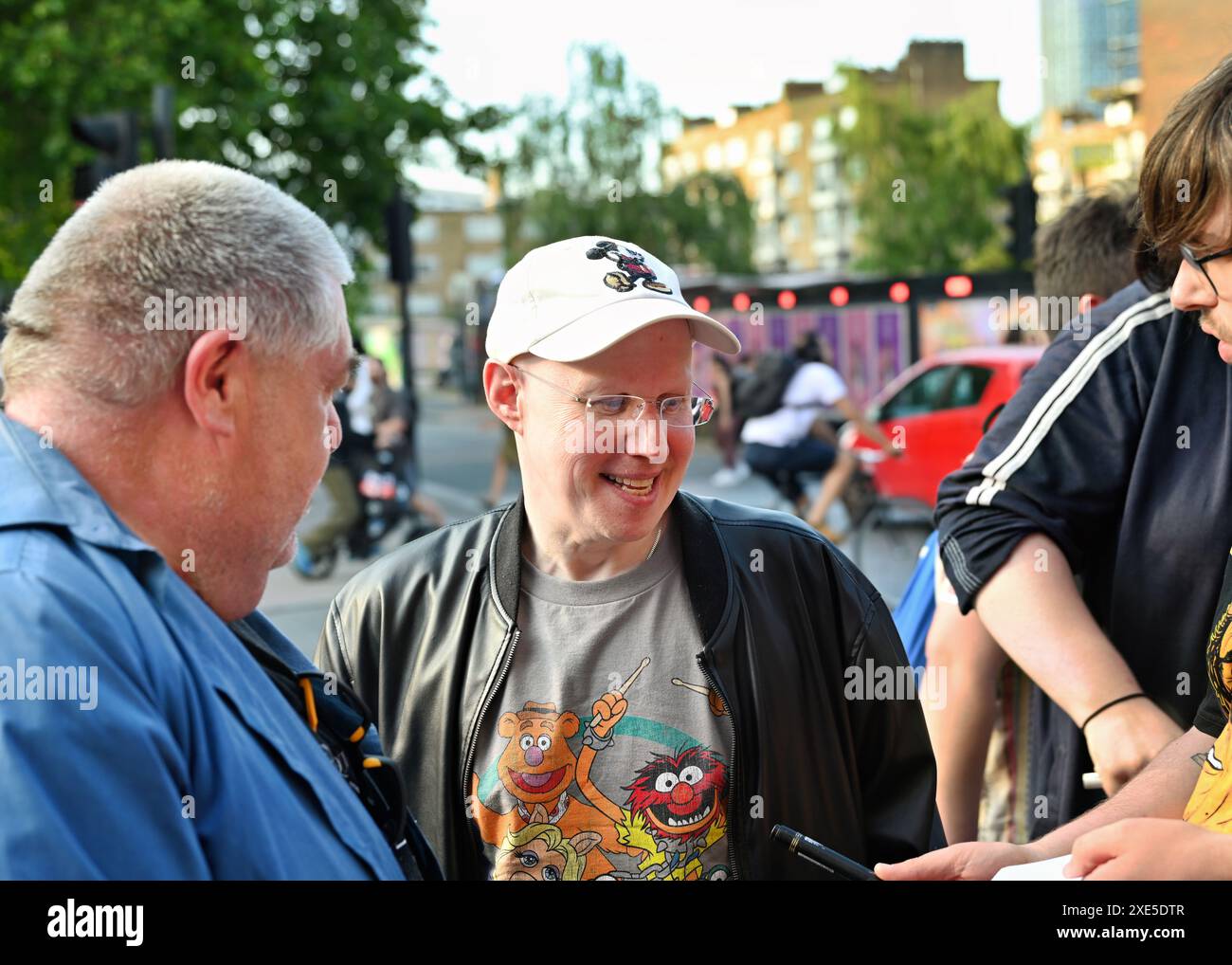 LONDON, GROSSBRITANNIEN. Juni 2024. Matt Lucas nimmt an der Press Night - The Constituent im Old Vic Theatre in London Teil. Quelle: Siehe Li/Picture Capital/Alamy Live News Stockfoto