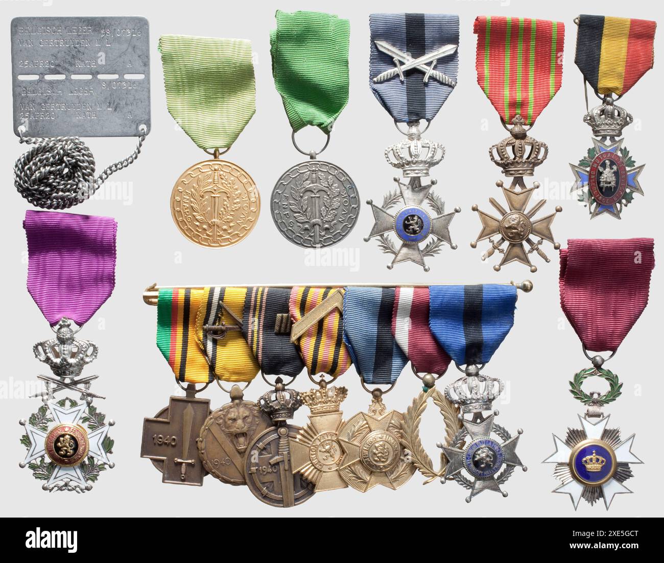 Medaillen und Dekorationen, Ritterorden, Ritterkreuz, 20. Jahrhundert, EIGENTUM FREIGEGEBEN Stockfoto