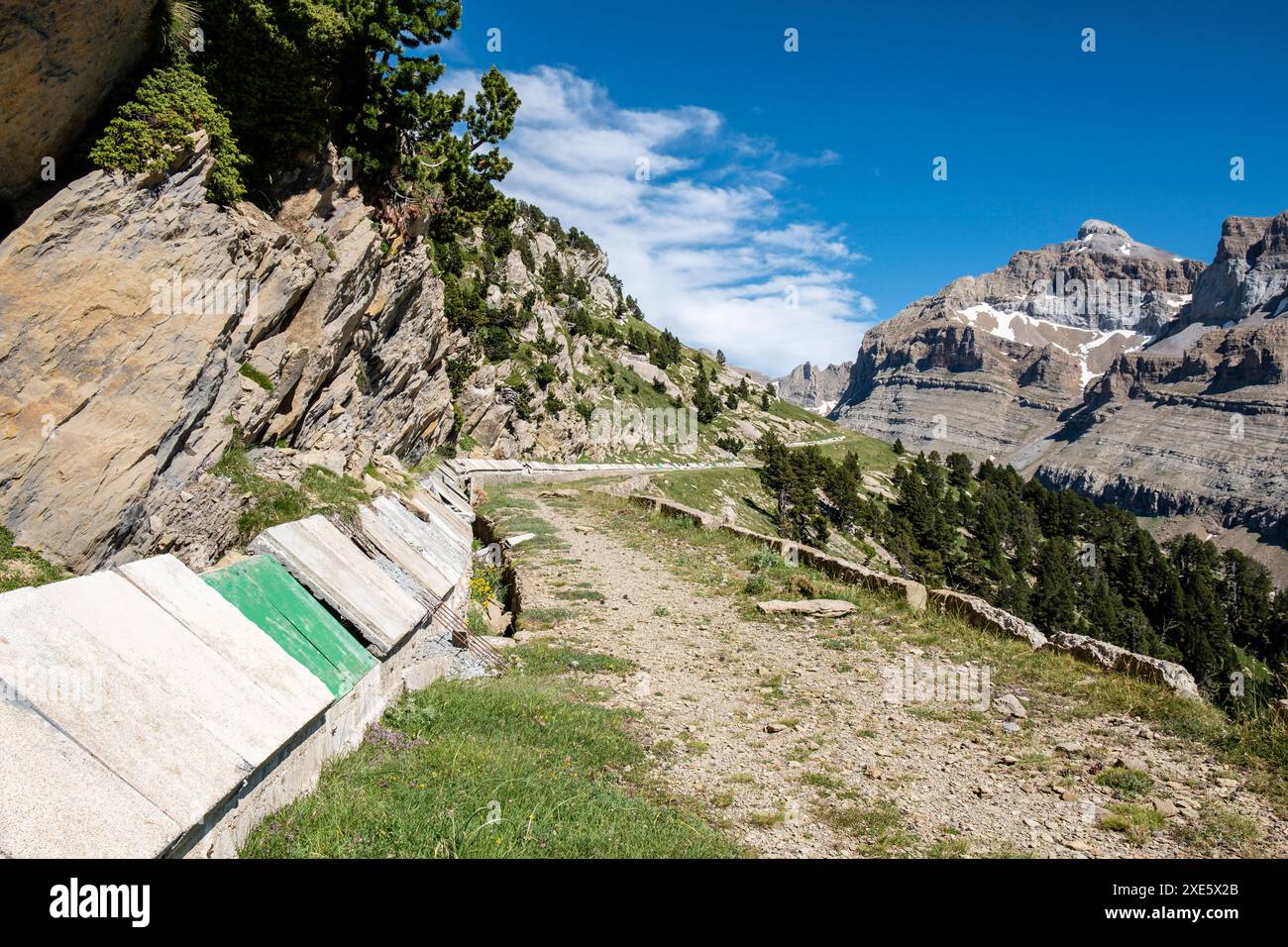 IP-Behälterspur Stockfoto