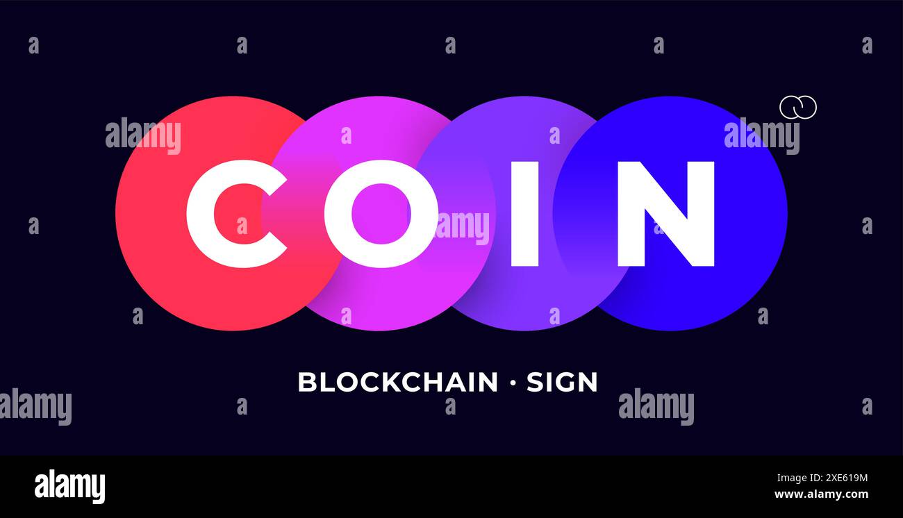 Schild, Kreis. Abstraktes Symbol Stock Vektor