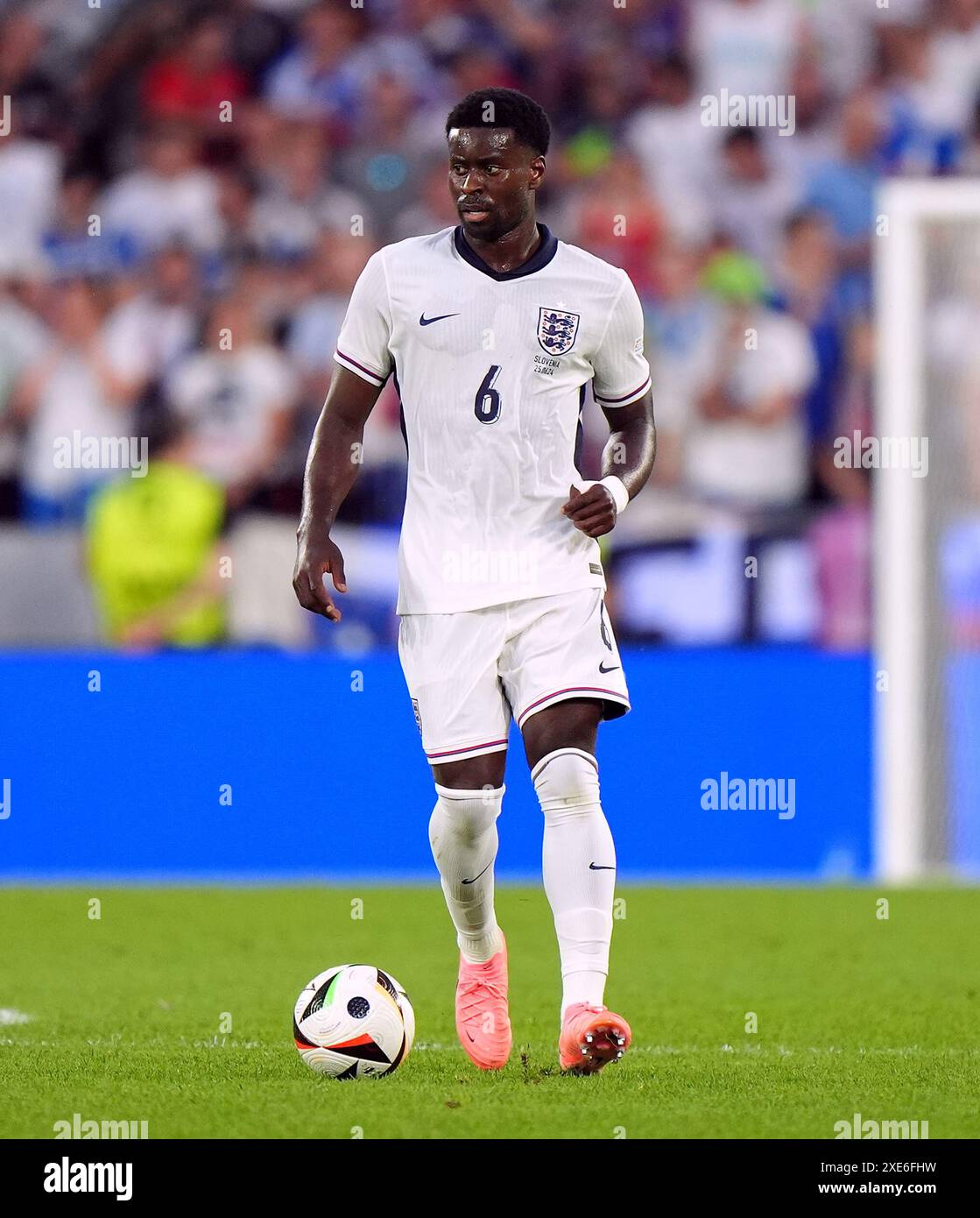 Englands Marc Guehi während des Gruppenspiels der UEFA Euro 2024 im