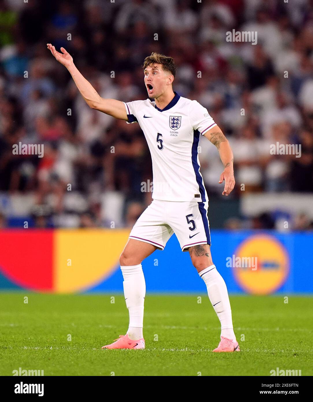 England John Stones beim Spiel der Gruppe C zur UEFA Euro 2024 im