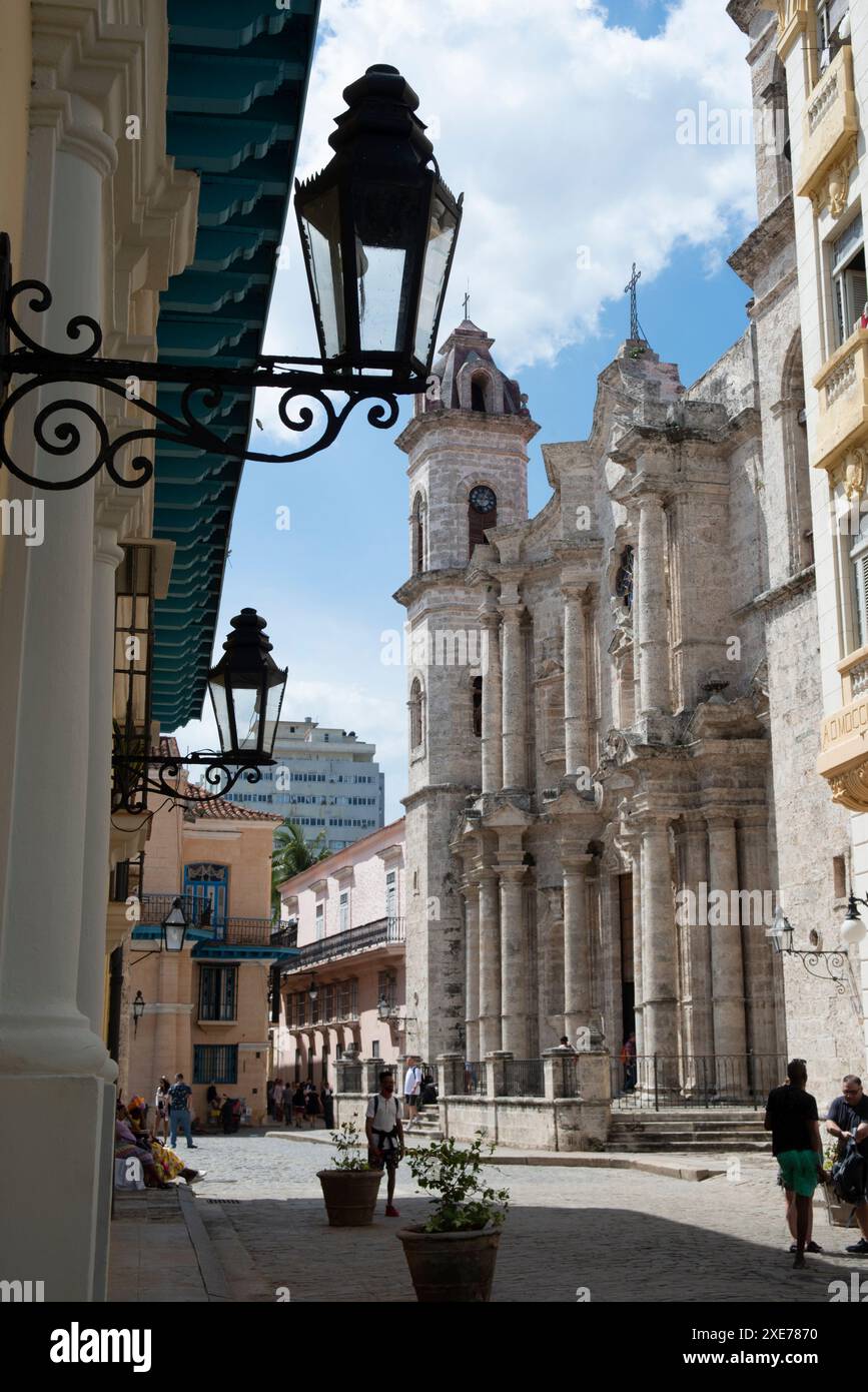 Habana Vieja, UNESCO-Weltkulturerbe, Havanna, Kuba, Westindien, Karibik, Zentralamerika Stockfoto