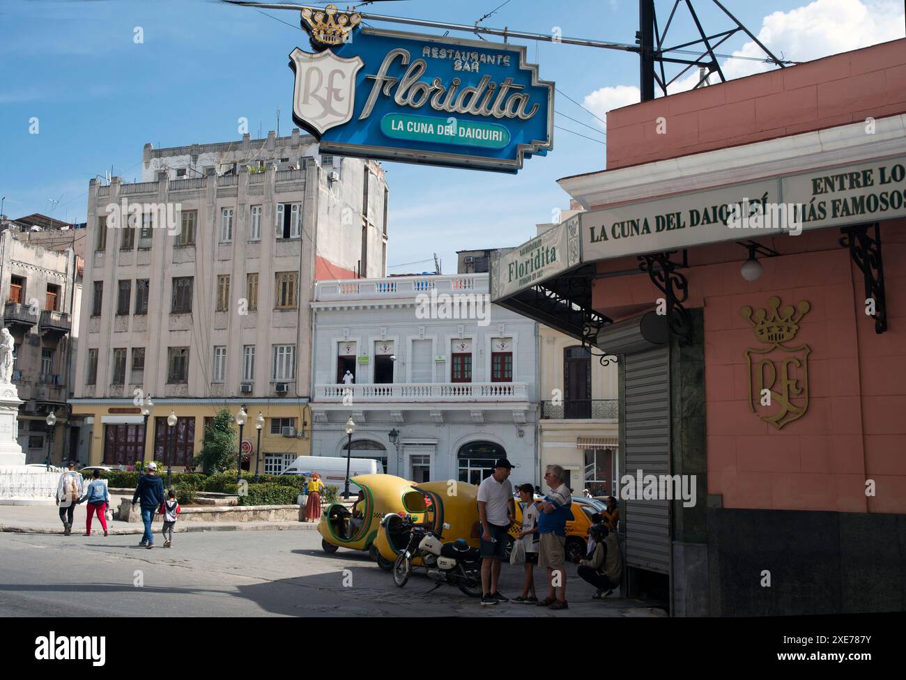 La Floridita, Havanna, Kuba, Westindien, Karibik, Zentralamerika Stockfoto
