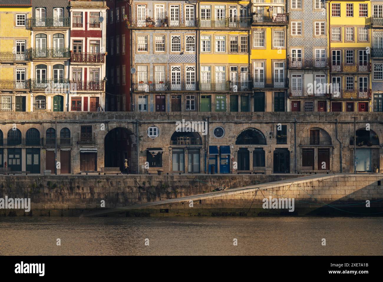 Ribeira, Porto, UNESCO-Weltkulturerbe, Porto District, Norte, Portugal, Europa Stockfoto
