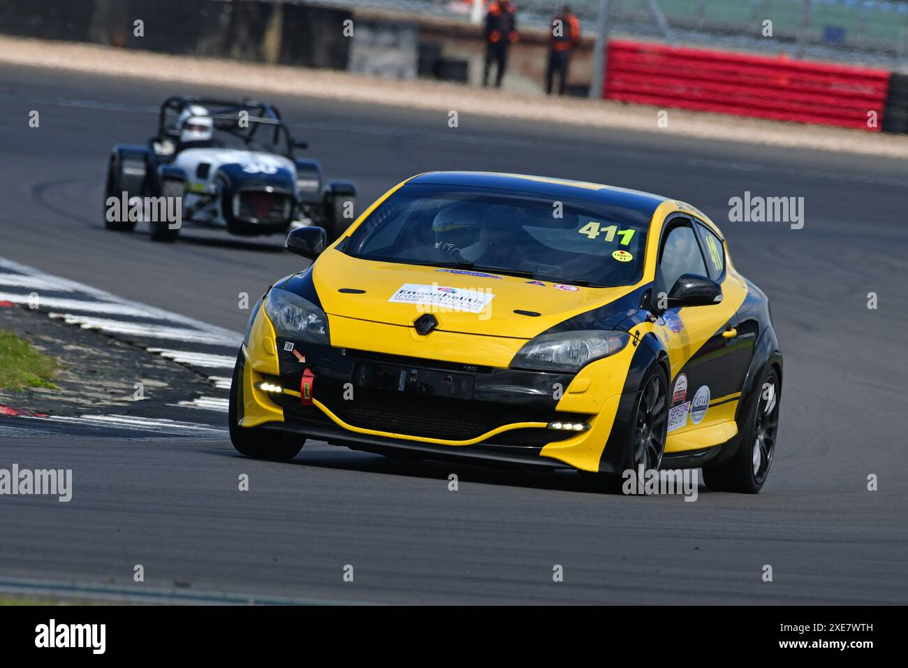 Sam Haywood, Renault Megane RS, Verum Builders Open und Gold Arts Magnificent Sevens, mit Produktionssaloons, Caterham oder Lotus Sevens, Hatchbac Stockfoto