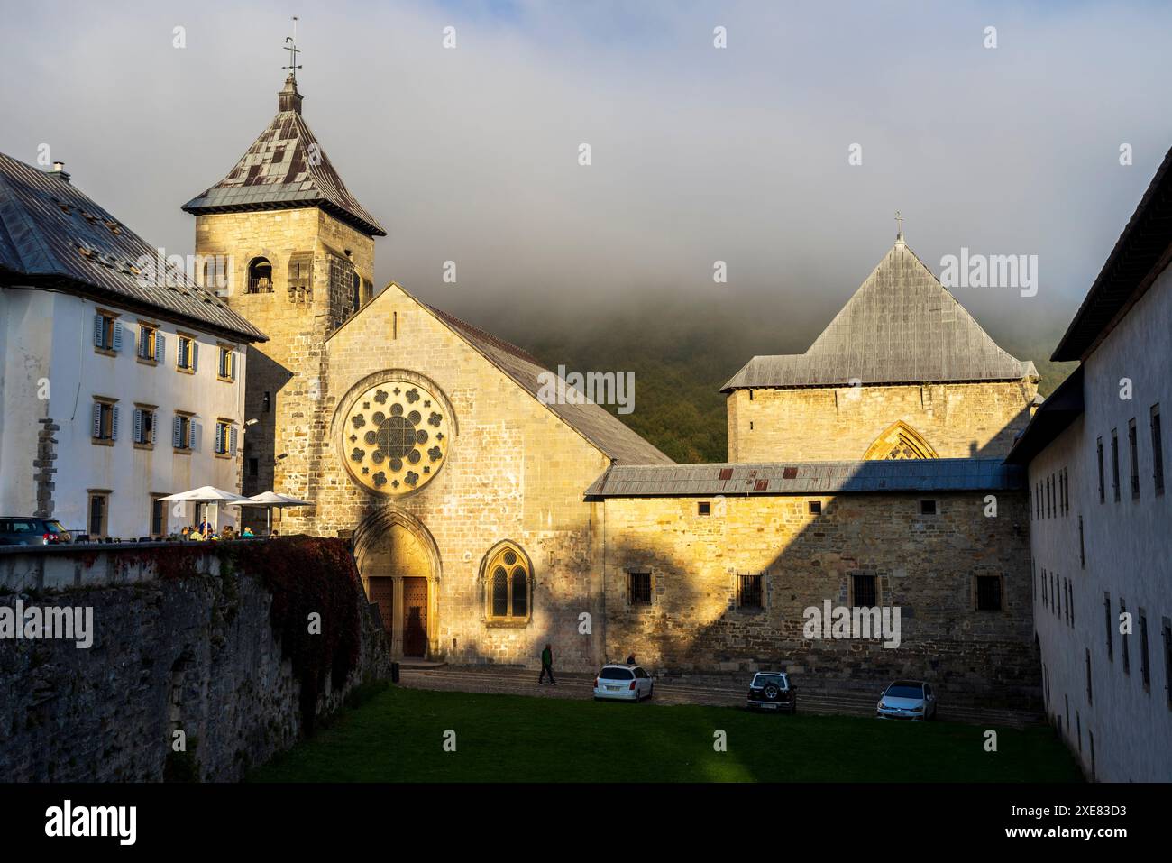 Roncesvalles Stockfoto