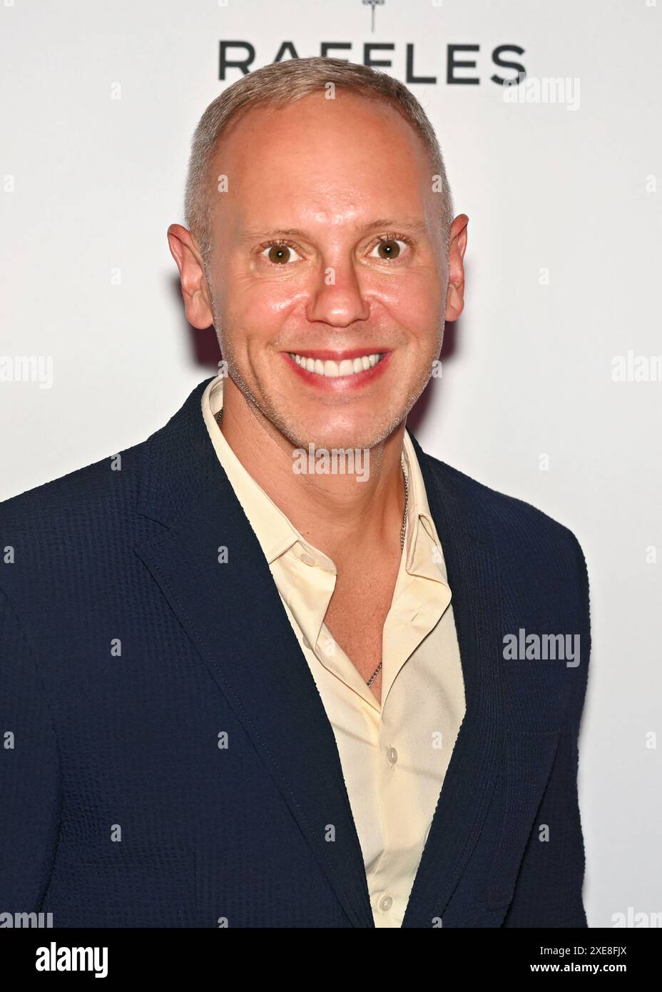 LONDON, GROSSBRITANNIEN. Juni 2024. Richter Robert Rinder nimmt an den Attitude Pride Awards 2024 im Raffles London, The OWO, London, UK, Teil. Quelle: Siehe Li/Picture Capital/Alamy Live News Stockfoto