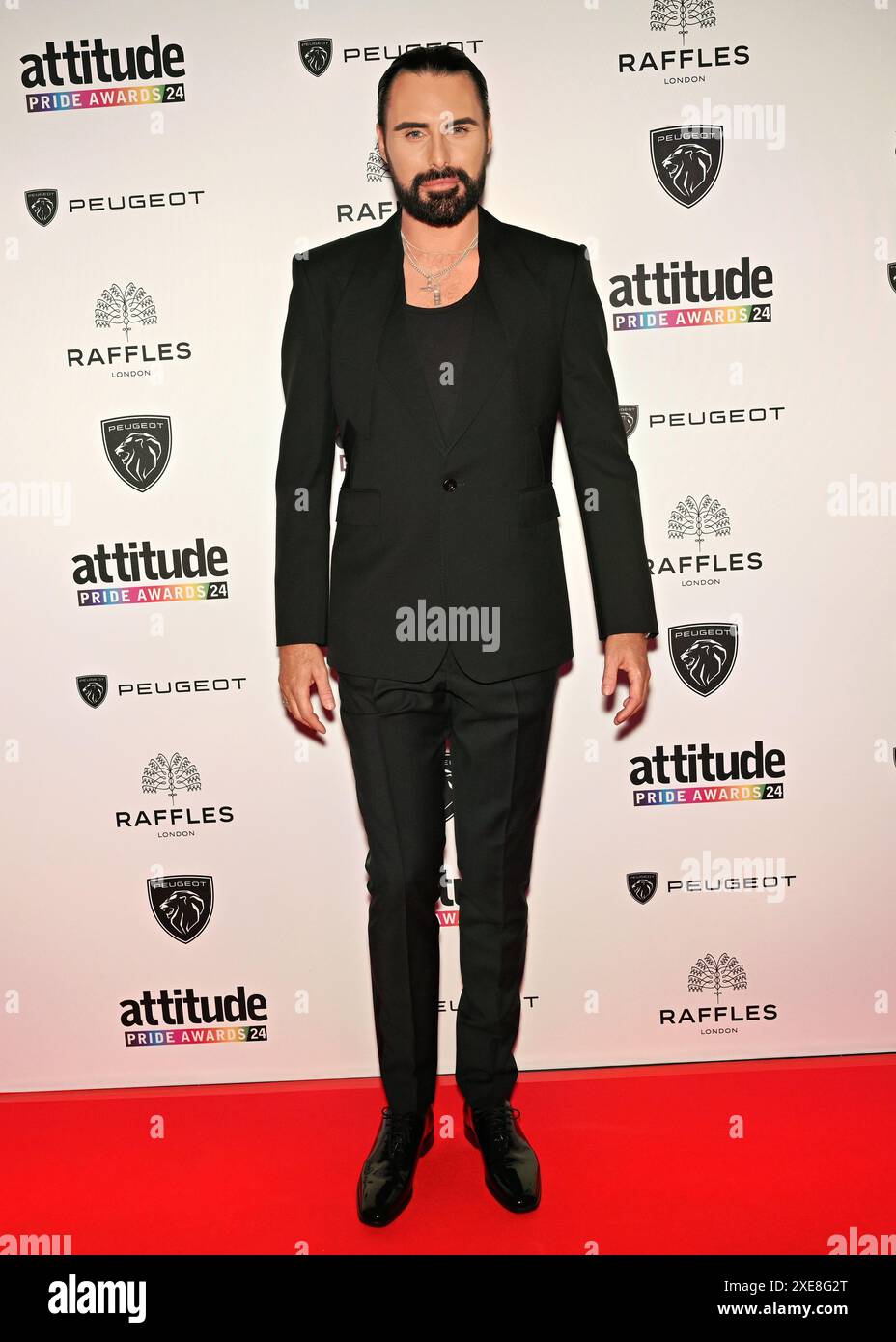 LONDON, GROSSBRITANNIEN. Juni 2024. Rylan Clark nimmt an den Attitude Pride Awards 2024 im Raffles London, The OWO, London, UK, Teil. Quelle: Siehe Li/Picture Capital/Alamy Live News Stockfoto