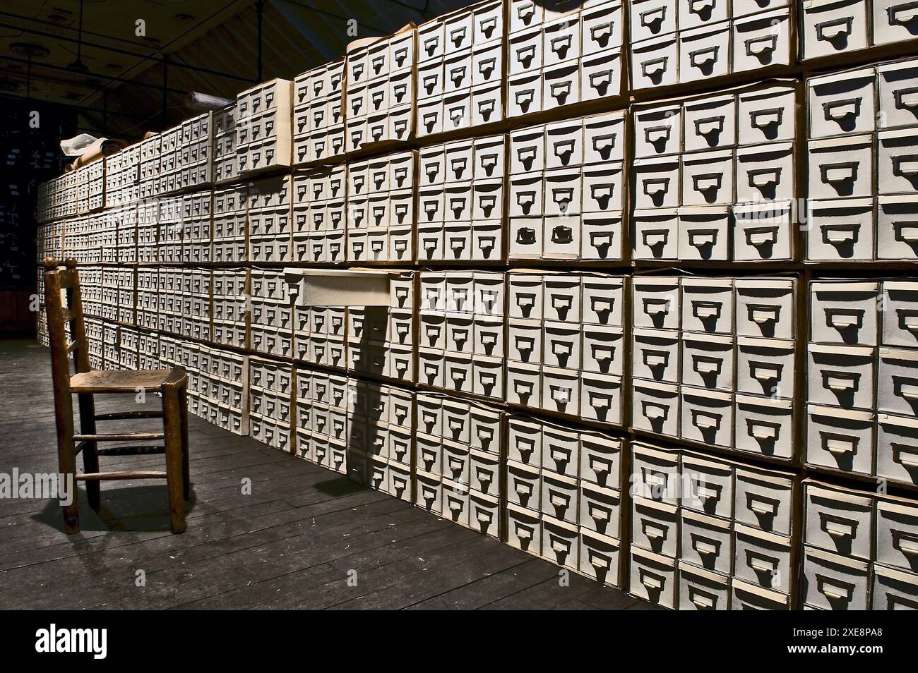 "Ecole nationale supérieure des beaux-Arts de Paris , ENSBA, Attique Stockfoto