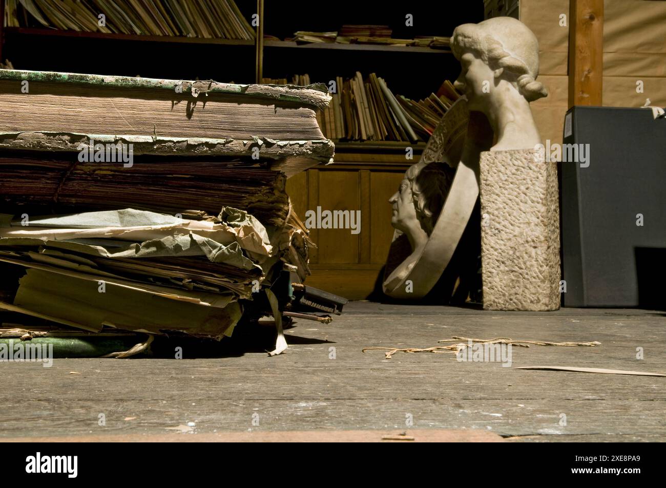 "Ecole nationale supérieure des beaux-Arts de Paris , ENSBA, Attique Stockfoto