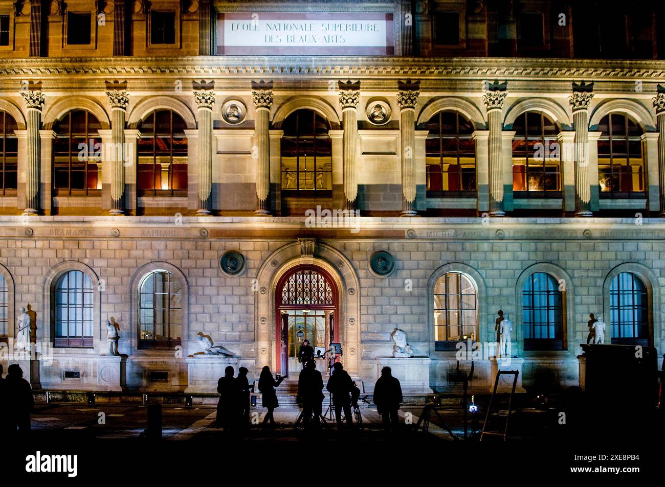 "Ecole nationale supérieure des beaux-Arts de Paris , ENSBA, Stockfoto