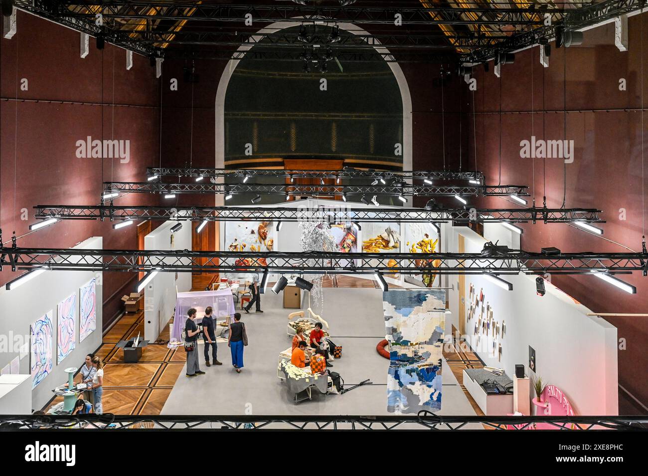 "Ecole nationale supérieure des beaux-Arts de Paris , ENSBA, Stockfoto