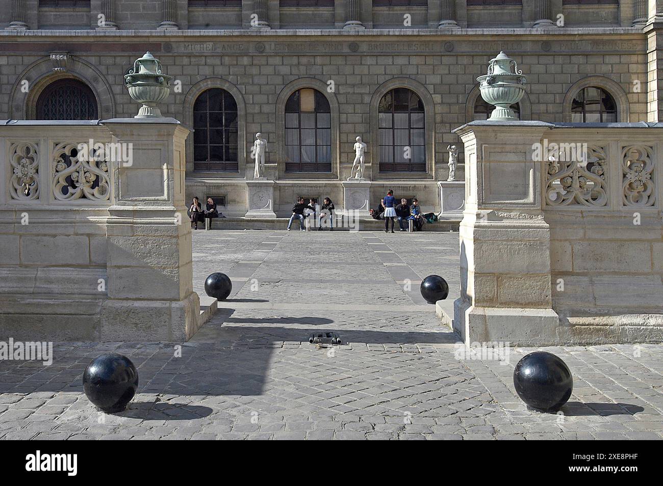 "Ecole nationale supérieure des beaux-Arts de Paris , ENSBA, Stockfoto