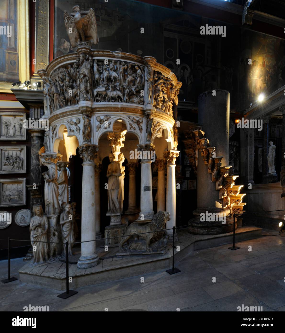 "Ecole nationale supérieure des beaux-Arts de Paris , ENSBA, La Chapelle Stockfoto