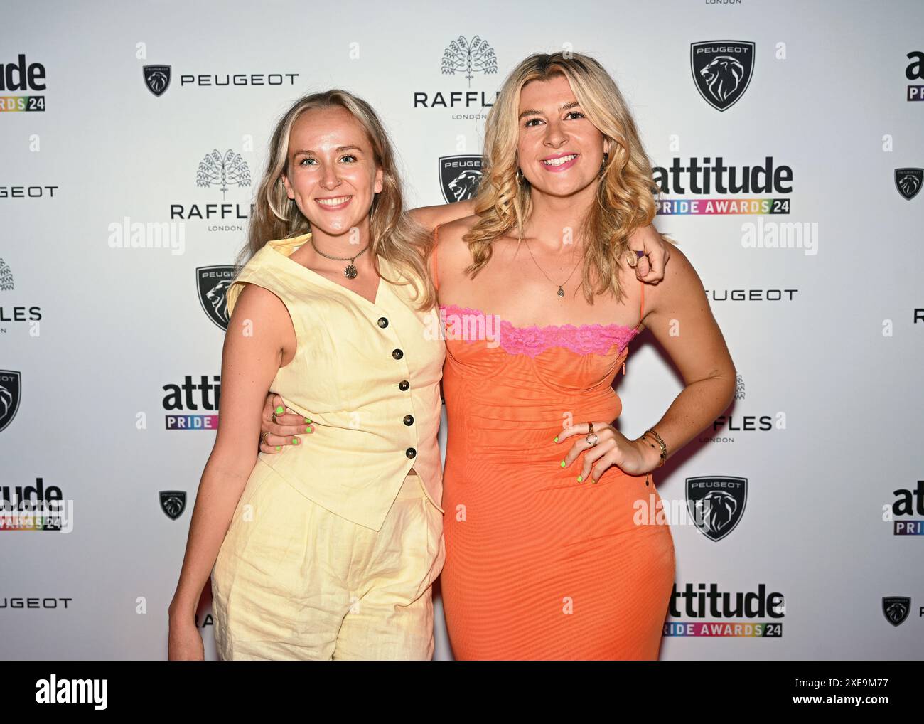 LONDON, GROSSBRITANNIEN. Juni 2024. Attitude Pride Awards 2024 bei Raffles London, The OWO, London, UK. Quelle: Siehe Li/Picture Capital/Alamy Live News Stockfoto