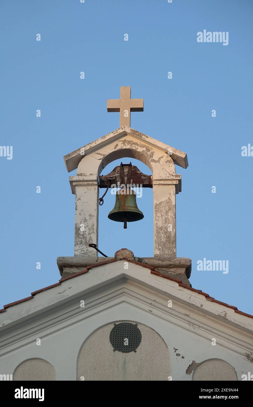Kirche St. Johannes der Täufer in Vrbnik Stockfoto Kirche St. Johannes der Täufer in Vrbnik Stockfoto