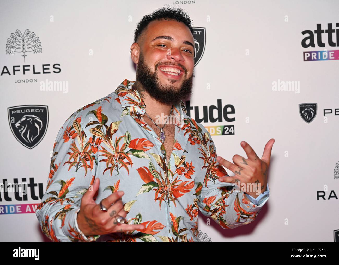 LONDON, GROSSBRITANNIEN. Juni 2024. Kenny Jones nimmt an den Attitude Pride Awards 2024 im Raffles London, The OWO, London, UK, Teil. Quelle: Siehe Li/Picture Capital/Alamy Live News Stockfoto