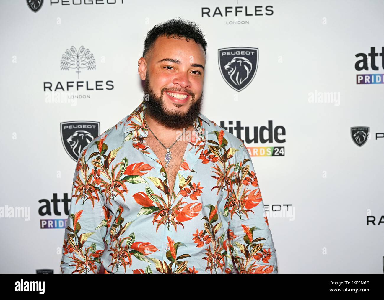 LONDON, GROSSBRITANNIEN. Juni 2024. Kenny Jones nimmt an den Attitude Pride Awards 2024 im Raffles London, The OWO, London, UK, Teil. Quelle: Siehe Li/Picture Capital/Alamy Live News Stockfoto