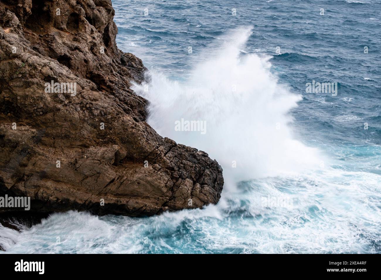 Wellenbruch in es Coco Stockfoto