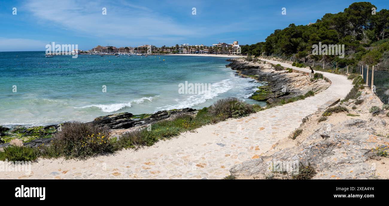 ColÃ²nia de Sant Jordi Stockfoto