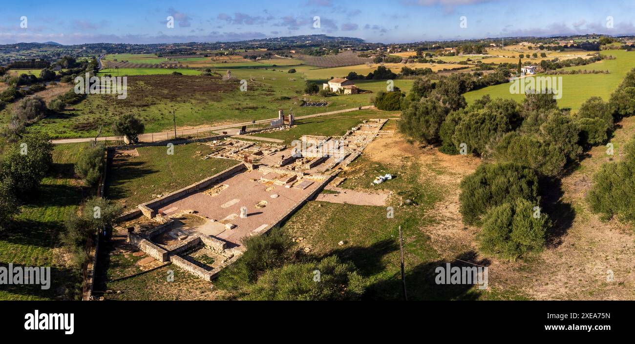 Basilika von Son PeretÃ³ aus dem paläochristlichen Kult Stockfoto