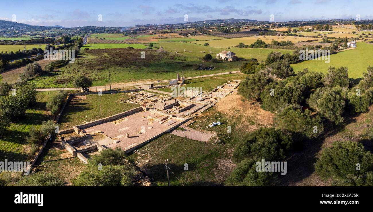 Basilika von Son PeretÃ³ aus dem paläochristlichen Kult Stockfoto