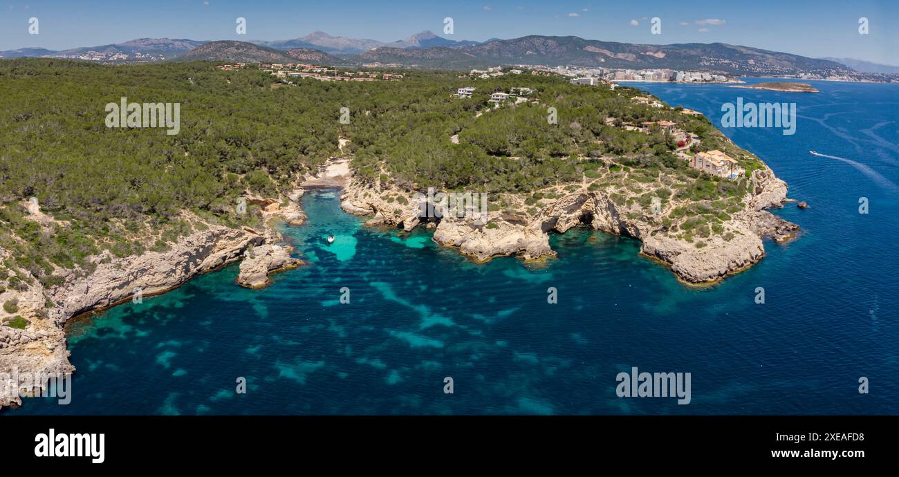 Cala Cap FalcÃ³ Stockfoto