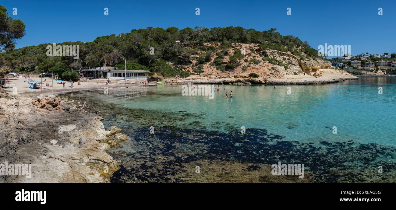 Cala Portals Vells Stockfoto