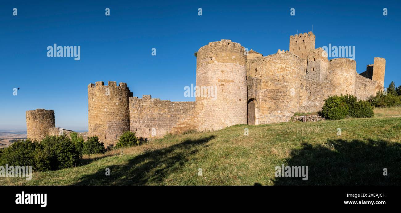 Schloss Loarre Stockfoto