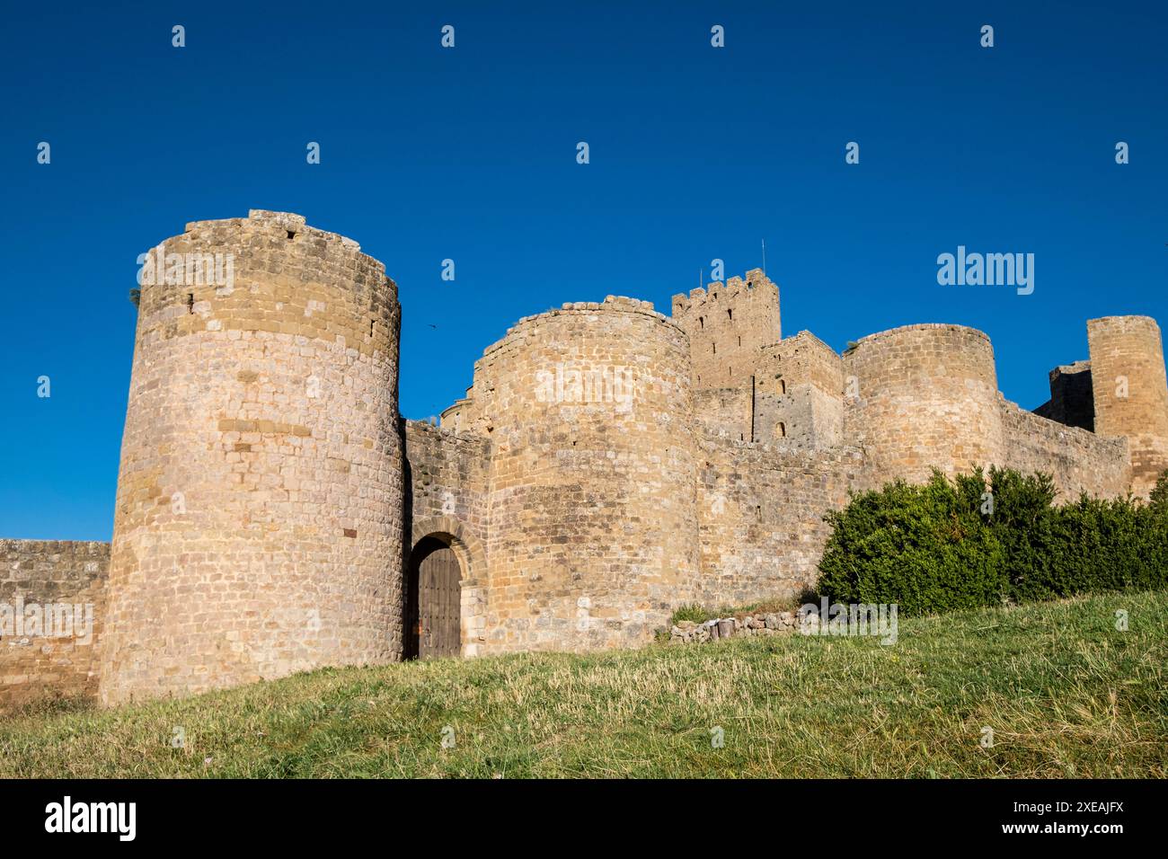 Schloss Loarre Stockfoto