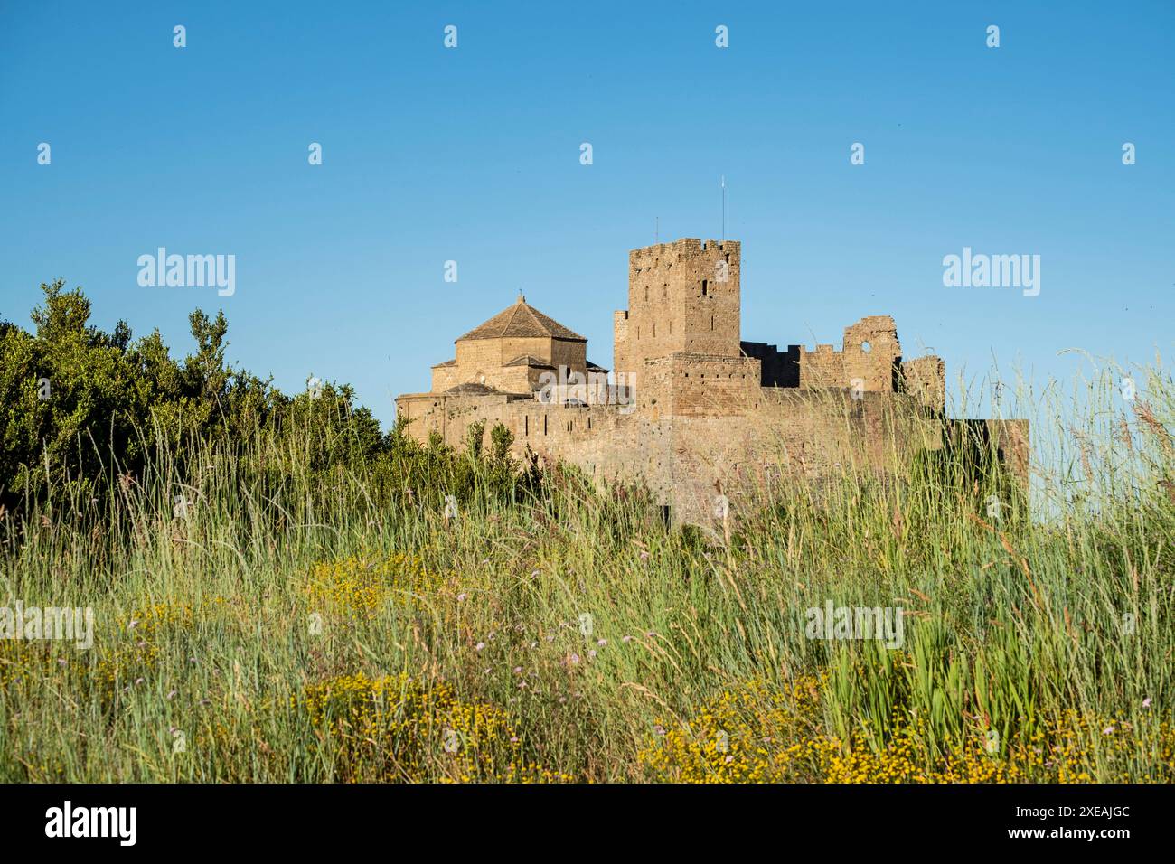 Schloss Loarre Stockfoto