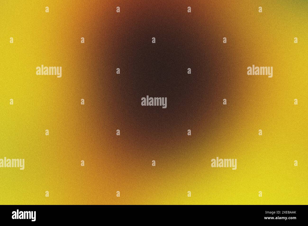 Textur von gelbem und schwarzem Hintergrund mit körnigem Effekt Stockfoto