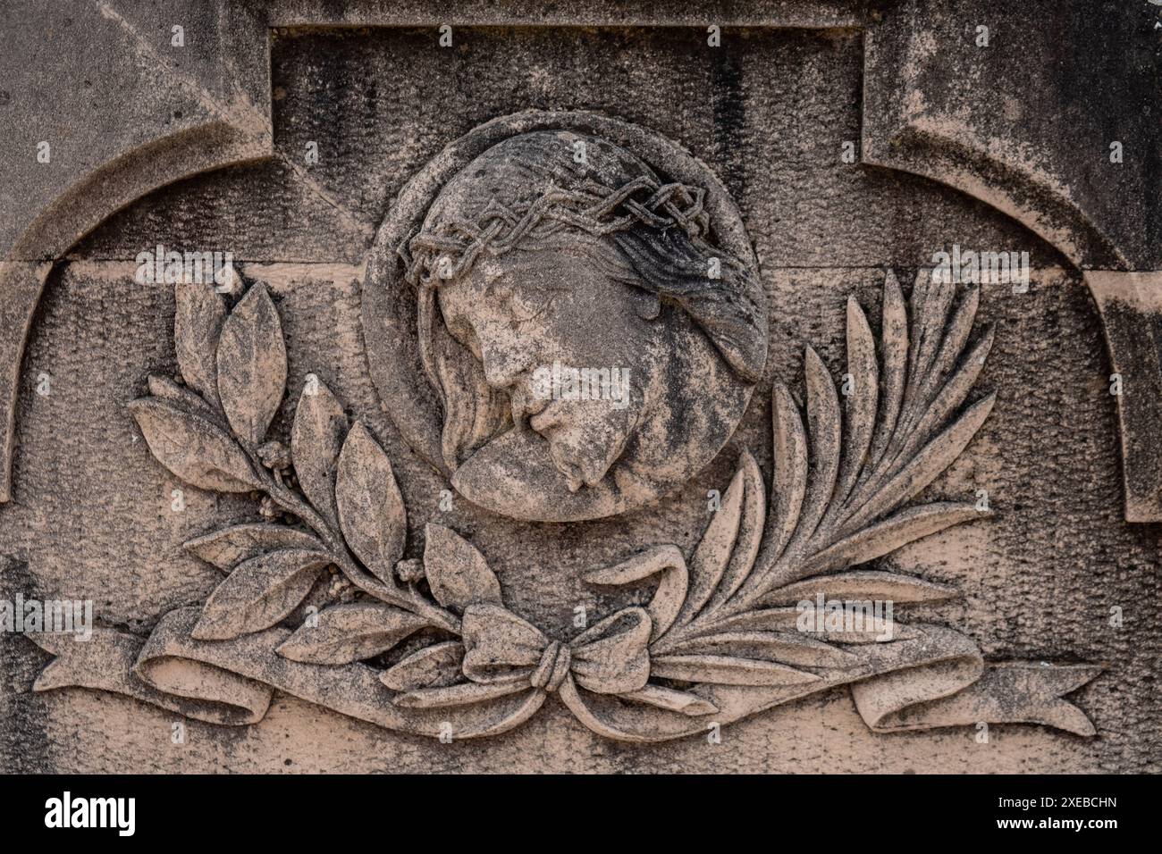 Der Friedhof von Llucmajor Stockfoto