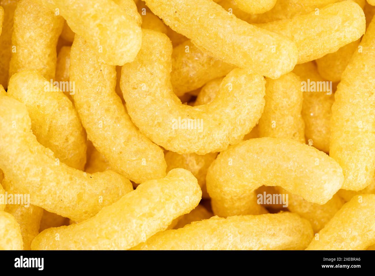Abstrakter Hintergrund für Maisstöcke. Vollbild Stockfoto