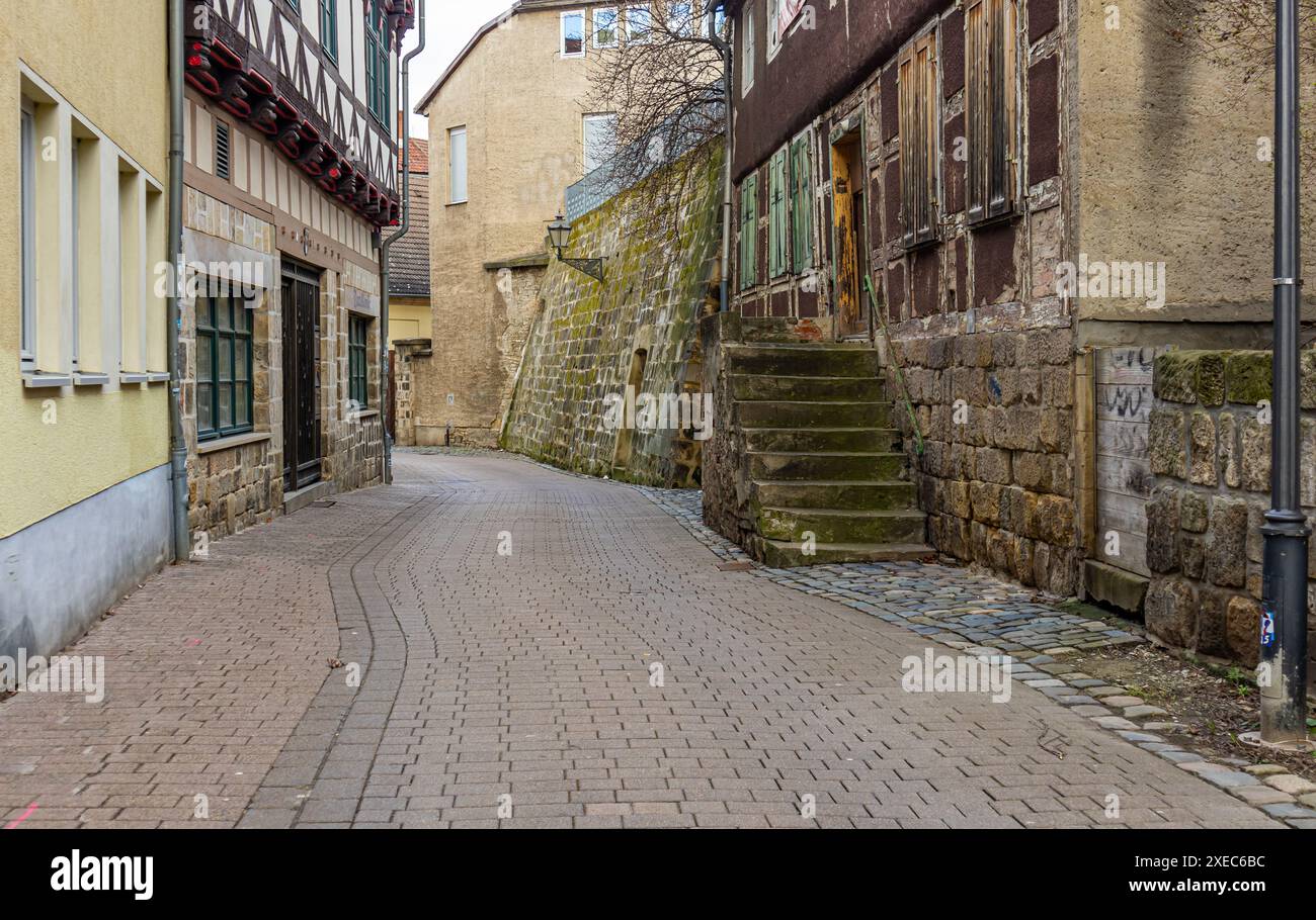 Impressionen aus Halberstadt, Ihrem Tor zum Harz Stockfoto