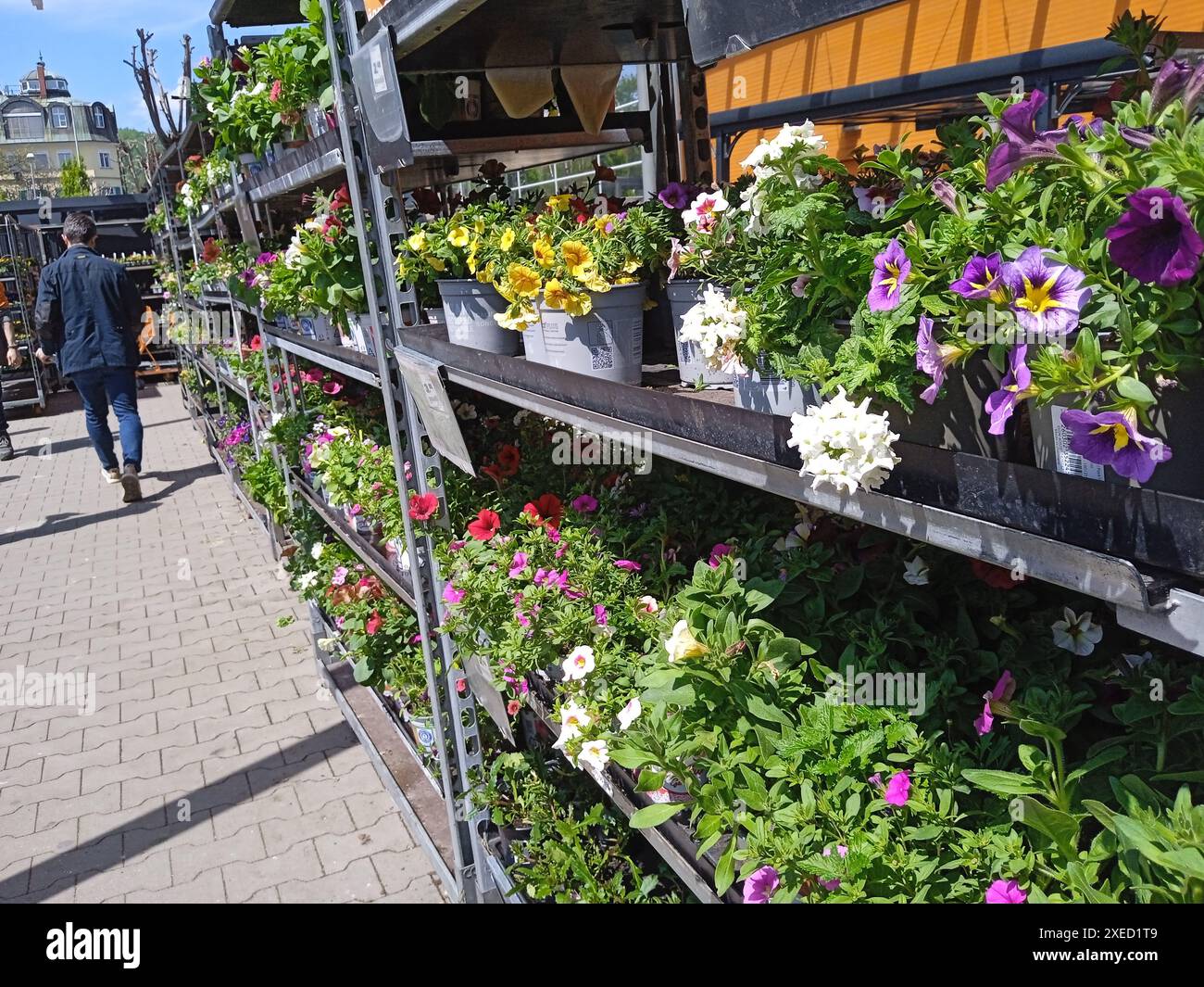 Transport von Gütern und Logistik Stockfoto