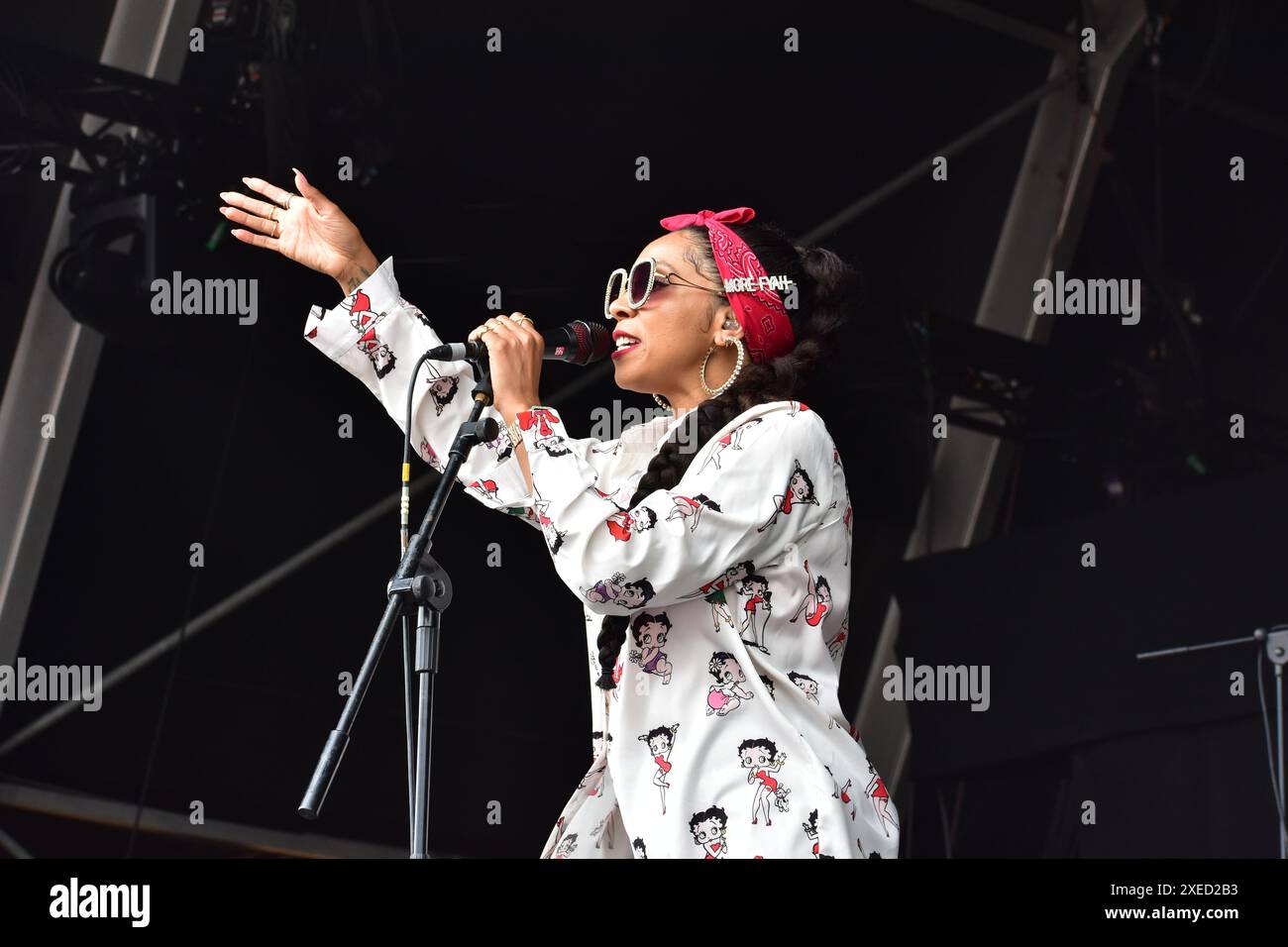 Hollie Cook bei Bristol Sounds, Bristol, Großbritannien. Juni 2024. Stockfoto