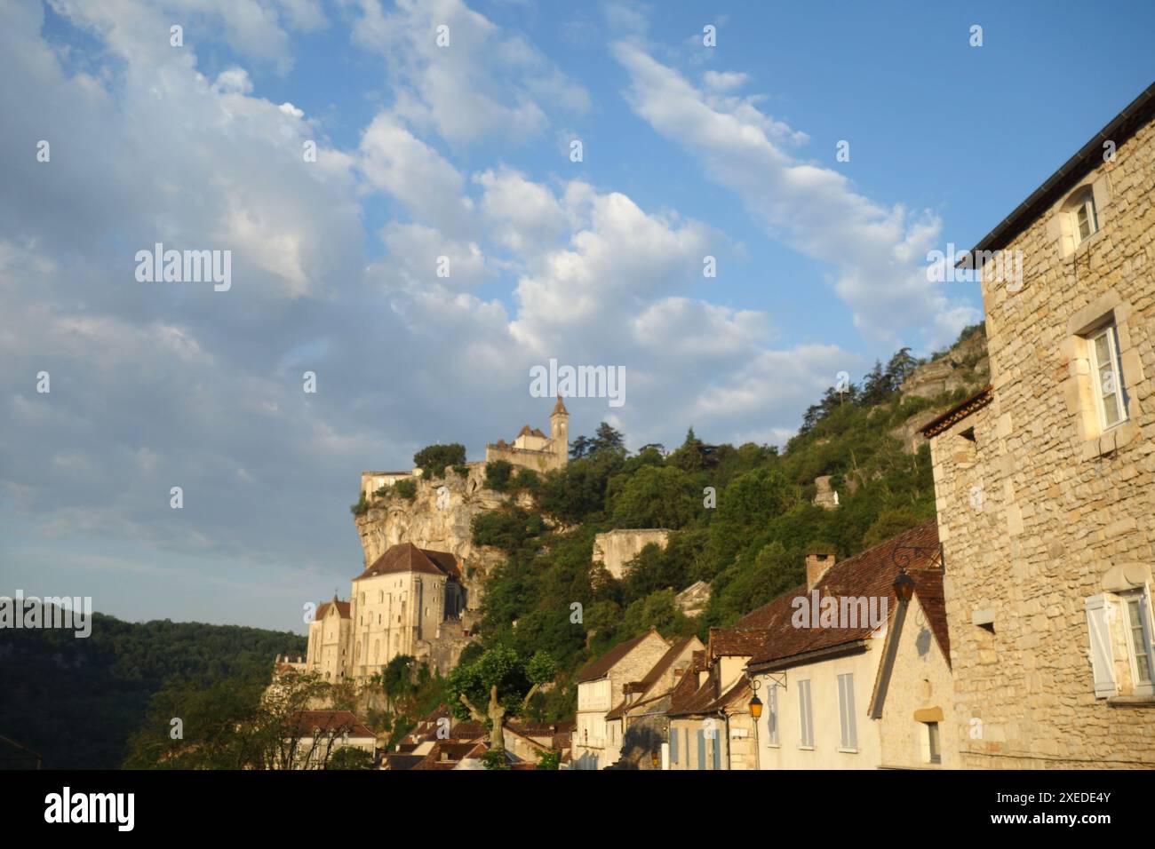 Rocamadour in Frankreich Stockfoto