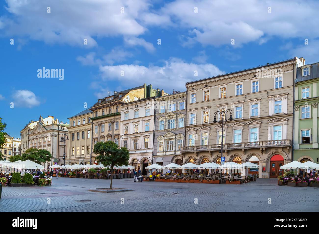 Hauptplatz, Krakau, Polen Stockfoto
