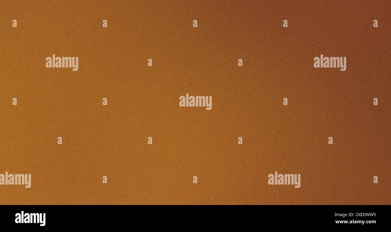 Abstrakter strukturierter Hintergrund mit einem dezenten Farbverlauf von Orange zu Braun Stockfoto