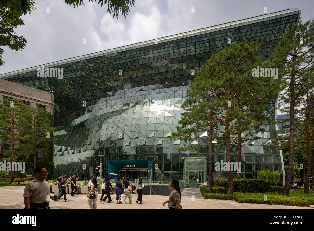 Rathaus von Seoul von IARC Architects, 2013, Seoul, Korea Stockfoto