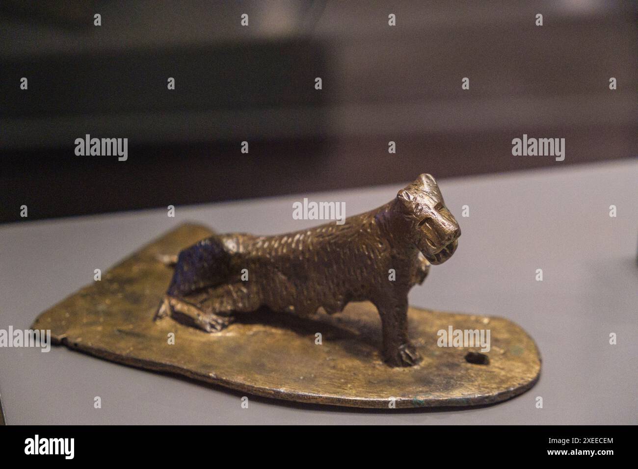 Monographisches Museum von Pollentia, Element der einheimischen Religion, Alcudia, Mallorca, Balearen, Spanien Stockfoto