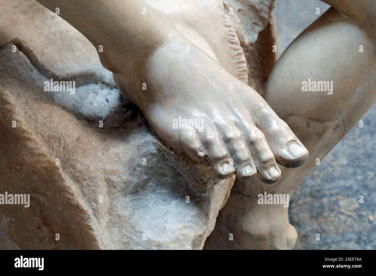 Deutschland, Bayern, München, Glyptothek Museum, Barberini Faun, Schlafender Satyr Stockfoto