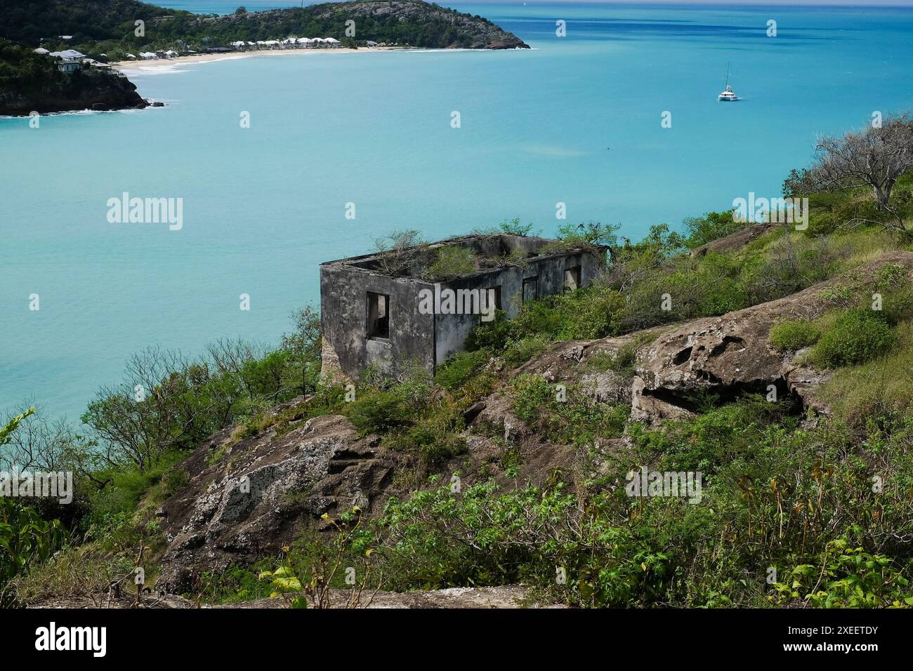 Wasserlandschaft, Klippe Stockfoto